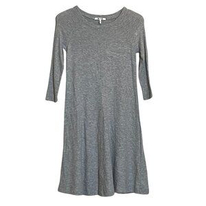 NEW Three Dots Super Soft Sweater Dress in Gray Sz. XS